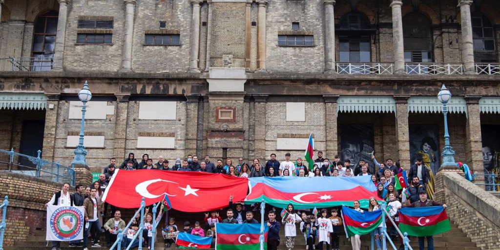 Support for Azerbaijan continues in London