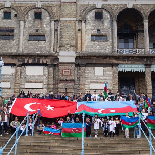 Support for Azerbaijan continues in London
